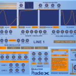 Screenshot Line 1 and scope wave